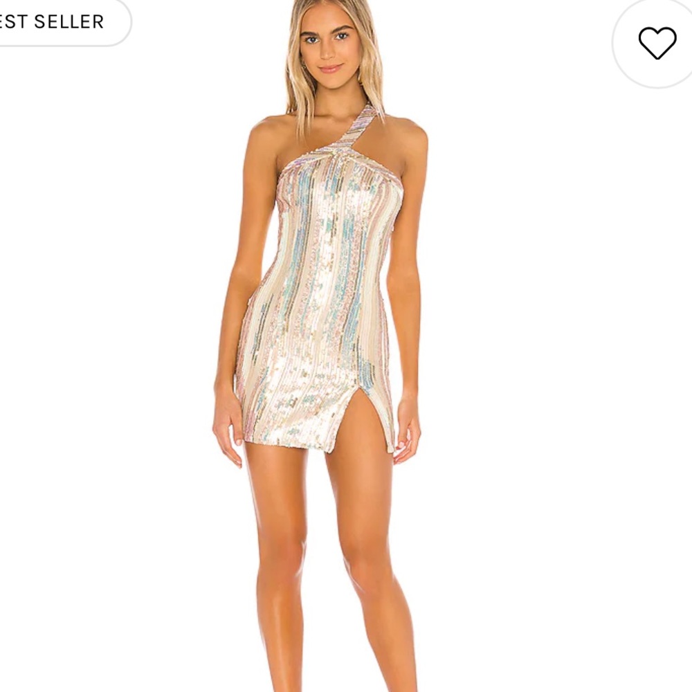 Sparkly revolve dress